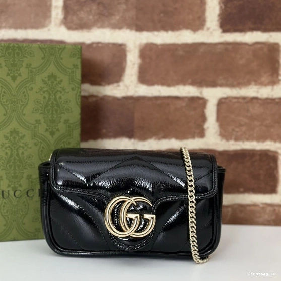 Gucci bag-16.5*10*5cm belt Marmont GG 0812